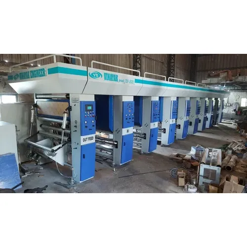 High-Speed 8 Color Rotogravure Printing Machine
